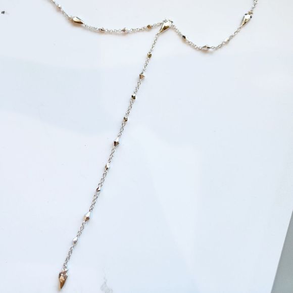 Kendra Scott Grant Y Silver necklace - Picture 2 of 5